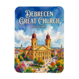 Grote Hervormde Kerk, Debrecen Hongarije Magneet
