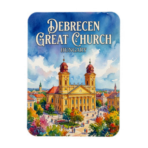Grote Hervormde Kerk, Debrecen Hongarije Magneet