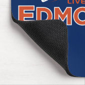 Grote Hockey Edmonton Blue Muismat (Hoek)
