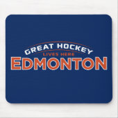Grote Hockey Edmonton Blue Muismat (Voorkant)