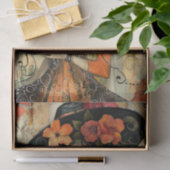 GROTE HOED MODE MEISJE DECOUPAGE TISSUEPAPIER (Geschenk)