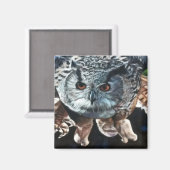 Grote hoefdieren die door de Bossen vliegen Magneet (Voorkant / Achterkant)