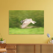 Grote hoenders (Bubo virginianus) Canvas Afdruk (Insitu (Woonkamer))