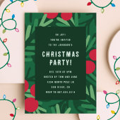 Grote Holly en bessen Kaart