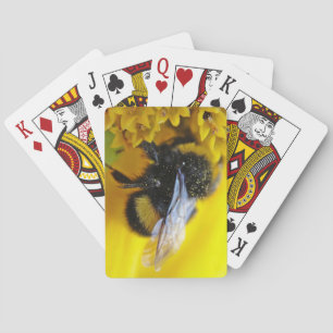 Grote hommel pokerkaarten
