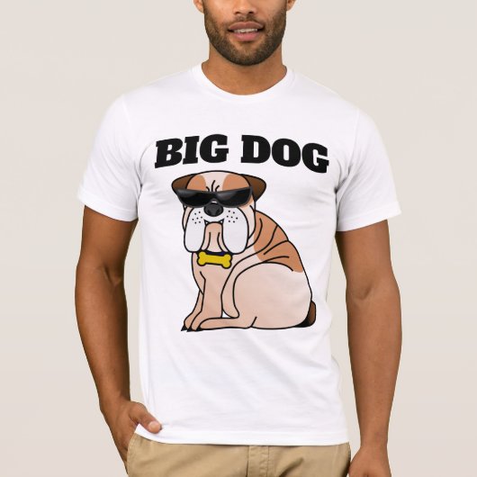 GROTE HOND HOND t-shirt (Voorkant)