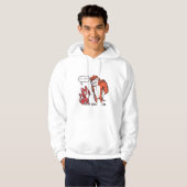 Grote hond hoodie (Voorkant volledig)