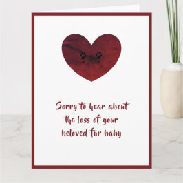 Grote hond Sympathie kaart van dalDesignNZ