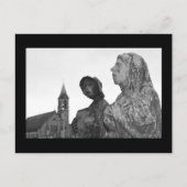 Grote Hongersnood in Ierland standbeelden in Dubli Briefkaart (Voorkant)