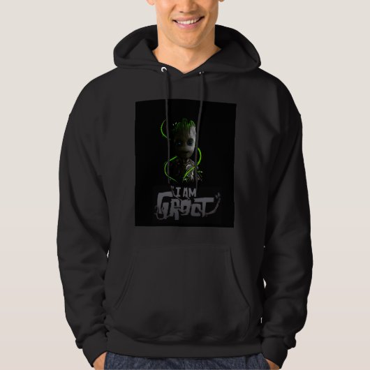 Grote hoodie voor mannen (Voorkant)