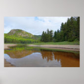 Grote Hoofdreflectie bij Sand Beach Poster (Voorkant)