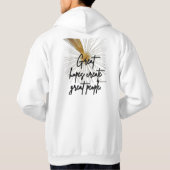 Grote hoop hoodie (Achterkant)