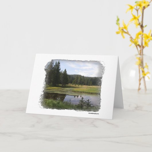 Grote hoornbergen kaart (Gele Bloem)