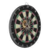 Grote Hoornschaap Ram Wild Dier Dartbord (Voorkant Links)