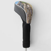 grote hoornschapen golfheadcover (Schuin)