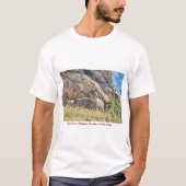 grote hoornschapen t-shirt (Voorkant)