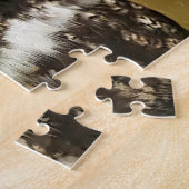 Grote hoornvlieskoeienpuzzel legpuzzel (Zijkant)