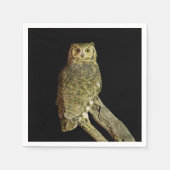 Grote hoornvliezen bij nacht servet (Voorkant)