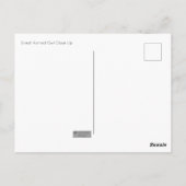 Grote hoornvogel Sluiten Briefkaart (Achterkant)