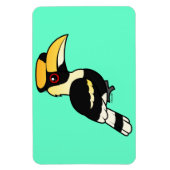 Grote Hornbill Magneet (Verticaal)