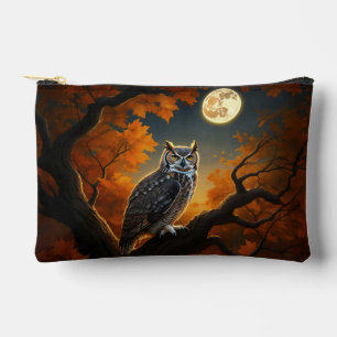 Grote Horned Uil in de herfst Etui