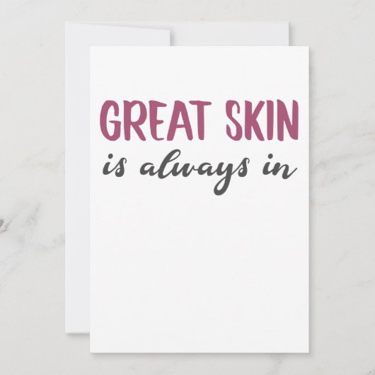 Grote huidspecialist Dermatologist Huid Feestdagenkaart (Voorkant)