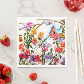 GROTE HUIS IN WHIMSICAL GARDEN MONOGRAM PARTIJ SERVETTEN (Insitu)