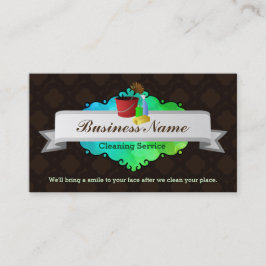 Grote Huis schoonmaak visitekaartjes