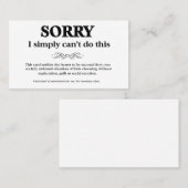 Grote hulp voor neurodivergent mensen visitekaartje (Voorkant / Achterkant)