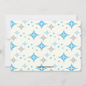 Grote IJs-schaatsen Aannodiging van de Dag Kaart (Achterkant)