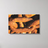 Grote ijzerketens van schepen anker canvas afdruk (Voorkant)