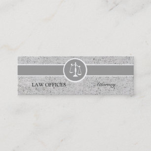 Grote impact Attorney Justice Scales Mini Visitekaartje