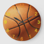 Grote implicatie Oranje Basketball, wandklok (Voorkant)
