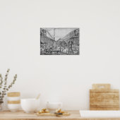 Grote industrieën, bouwwerkplaatsen poster (Keuken)
