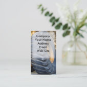 Grote industriële banden visitekaartje (Staand voorkant)