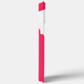 Grote Initiaal | Moderne Typografie | Roze Case-Mate iPhone Case (Achterkant / Rechts)