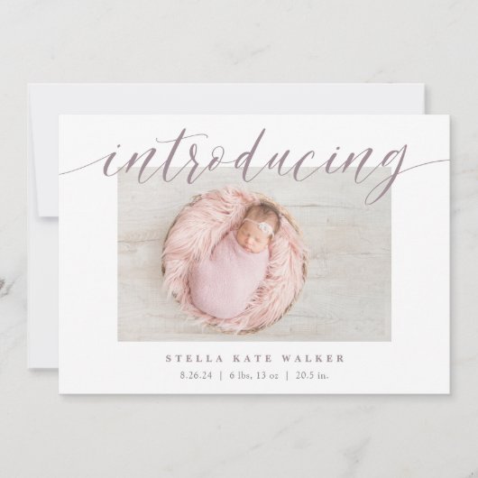 Grote inleiding | Aankondiging van de foto ter geb (Voorkant)