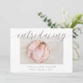 Grote inleiding | Aankondiging van de foto ter geb (Staand voorkant)