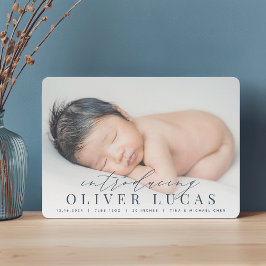 Grote inleiding | Aankondiging van de foto ter geb