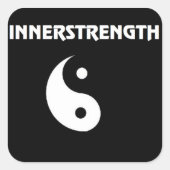 Grote INNERSTRENGTH Stikker Vierkante Sticker (Voorkant)