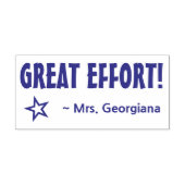 "GROTE INSPANNING!" Rubberstempel Zelfinktende Stempel (Design)