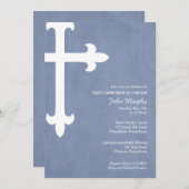 Grote interreligieuze uitnodiging, blauw kaart (Voorkant / Achterkant)