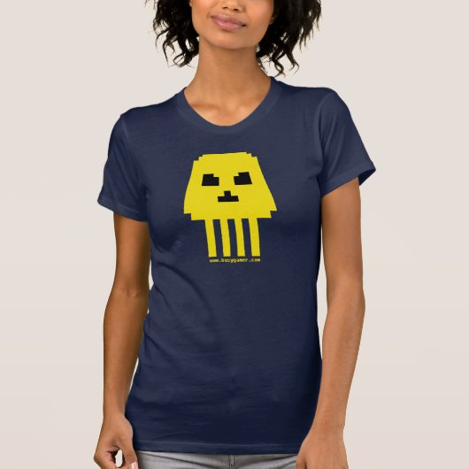GROTE INVADER SKULL! VOOR MEISJES! T-SHIRT (Voorkant)
