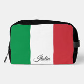 Grote Italië tas, Italiaanse vlag, multifunctionee Toilettasje (Achterkant)