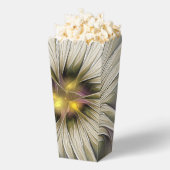 Grote Ivoren Bloem, Abstracte Moderne Fractale Kun Bedankdoosjes (Popped)