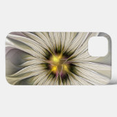 Grote Ivoren Bloem, Abstracte Moderne Fractale Kun Case-Mate iPhone Case (Achterkant (horizontaal))