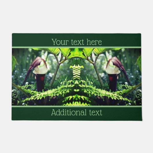 Grote Jack in de aanloopklep op maat Deurmat (Voorkant)