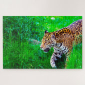 Grote Jaguar Kata's Legpuzzel (Horizontaal)