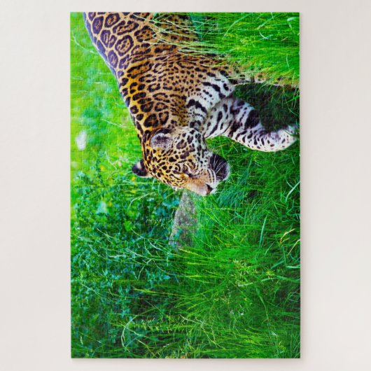Grote Jaguar-kata's Legpuzzel (Verticaal)