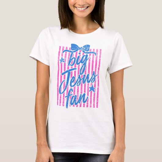 Grote Jezus Fan T-shirt (Voorkant)